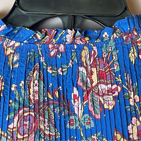 J Crew Liberty Classic Popover Top Flora Belle - Sz 0 - Picture 7 of 13